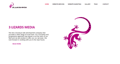 Desktop Screenshot of 3lizardsmedia.com